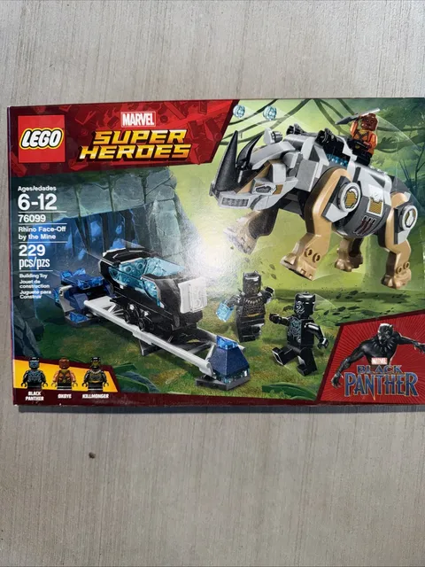 NEW Lego Marvel Super Heroes RHINO FACE-OFF BY THE MINE Set #76099 Sealed NIB