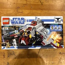 LEGO Star Wars Clone Wars Republic Attack Shuttle 8019 Boxed 636 pcs