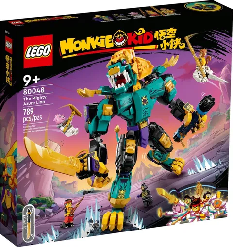 Lego Monkie Kid : The Mighty Azure Lion 80048, NEW, SEALED, RARE, RETIRED