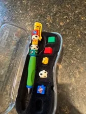 Lego Writing System Pen Soccer Theme Original Case TESTED 1999 VTG Incomplete