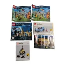 LEGO Harry Potter Instructions Manual Booklet Lot 75956 75953 76424 76386 76426