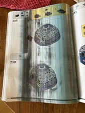 Rare LEGO Instruction Manual Factory Misprint / Ink Error R2-D2 Set