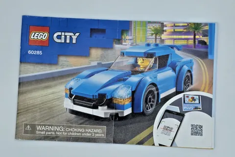 Lego 60285 City Sports Car Instruction Manual Only No Bricks 2021 Retired