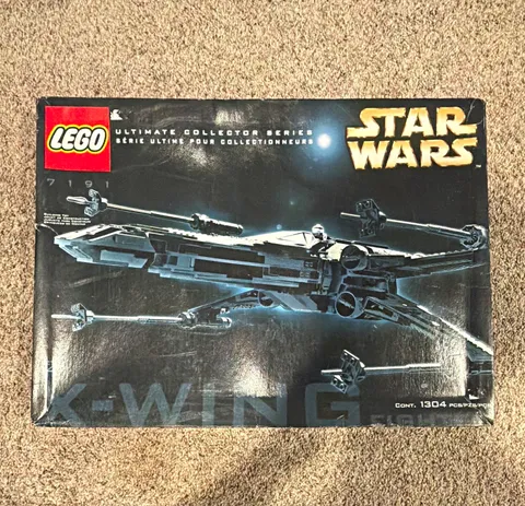 LEGO Star Wars UCS X-Wing Fighter 7191 Complete Set Box Instructions 1304pcs.