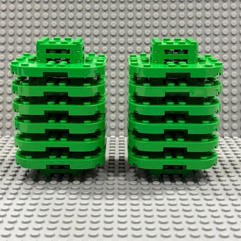 LEGO Plate Tower Pillar Stack 66792 66790 Plates 8x8 4x4 : All Included
