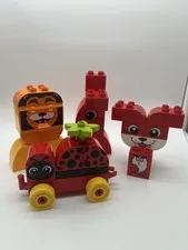 LEGO DUPLO Animals - dog, tiger, bunny, ladybug - Toddler Toy