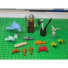 LEGO Viking Woman “Series 7” Minifigure & Accessories - Col109