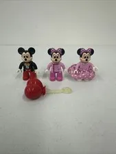 Lego Duplo Disney Minifigure Lot MICKEY MINNIE MOUSE (3) Free Shipping Ballons