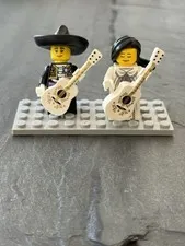 LEGO Minifigure DIAOS DE Los Muertos Coupe With Guitars