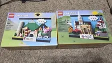 LEGO Creator 40818 + 40954 Italy + Germany Postcard New Sealed