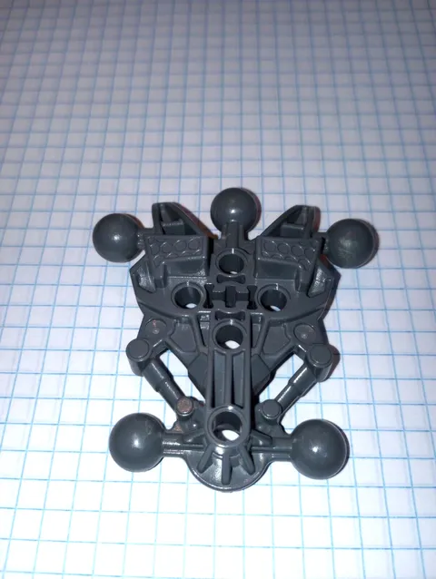 1 Bionicle Lego 60894 Dark Bluish Gray Torso Matoran Av-Matoran Type 1 retired
