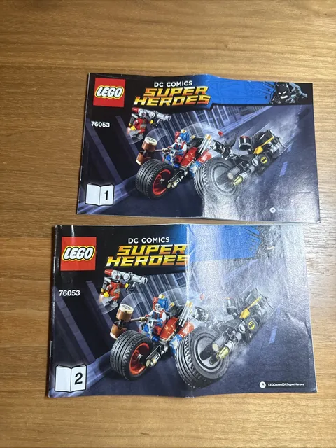 LEGO DC Comics Super Heroes 76053 Instructions Only No Bricks