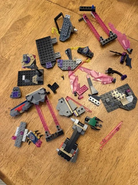 Lego ninjago miscellaneous parts from sets 71771 and 71818 Crystal King Temple