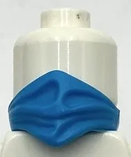 Lego New Dark Azure Minifigure Bandana Ninja Parts