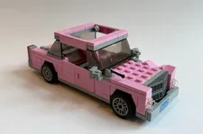 Lego Simpsons House Car Only 71006 Minifigure Homer Pink vehicle lot rare retire