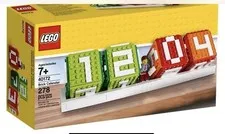 RETIRED LEGO Iconic Brick Calendar 40172 No Box or Instructions