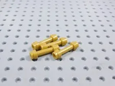 LEGO Lot of 4 Pearl Gold Extended Hilts Weapon Minifig AZ