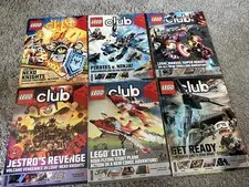 Lego Club Magazine - Entire 2016 Magazine Collection - Lot of 6
