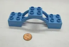 Lego Duplo ARCHWAY BLUE CLOCK ARCH TOWER Castle Town Building 62664