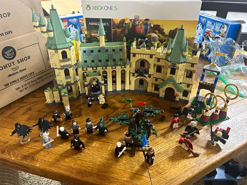 LEGO Harry Potter Hogwarts LOT Sets 4842 4865 4736 4737