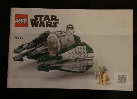 LEGO 75360 Star Wars Instruction Manual ONLY Yoda Jedi Starfighter