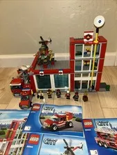LEGO City: Fire Station (60004) Pre-owned Missing Pieces See Discription