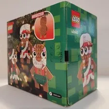 LEGO 40642 Gingerbread Ornaments Building Toy 190 Pieces Ages 6+ New Sealed