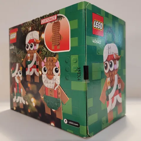 LEGO 40642 Gingerbread Ornaments Building Toy 190 Pieces Ages 6+ New Sealed
