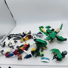 LEGO Monster Creature Parts Lot Dragon Dino Crocodile MOC Build Mixed Pieces