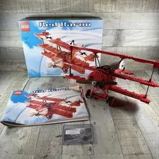 LEGO Creator Expert: Red Baron (10024) - With Box and Manual Assembled Once Read