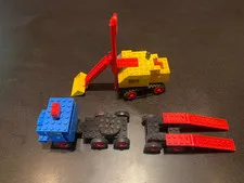 Vintage Lego 730 Steam Shovel with Carrier Incomplete