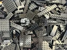 Lot Of 2 Pounds Lbs Lego Random Black Parts Pieces Bricks Sorted Toy