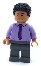 LEGO Oscar Martinez THE OFFICE MINIFIGURE