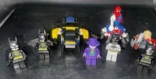 Lot Of DC & Marvel Lego Minifigures Batman Joker Thor Spiderman
