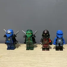 LEGO NINJAGO Minifigures Lot of 4