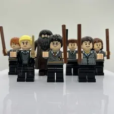 LEGO Harry Potter Minifig Lot Neville Longbottom Draco Malfoy Hagrid