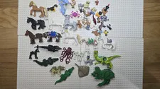 LEGO Animals Bulk Lot Vintage Horses, Rare Phoenix, Batman Dog Ace, Dinosaurs