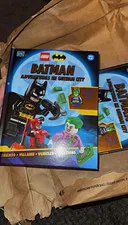 LEGO Batman Adventures in Gotham City Book w/ Exclusive Batman Minifigure