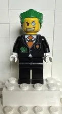 LEGO Agents Dollar Bill green hair money minifigure 8968