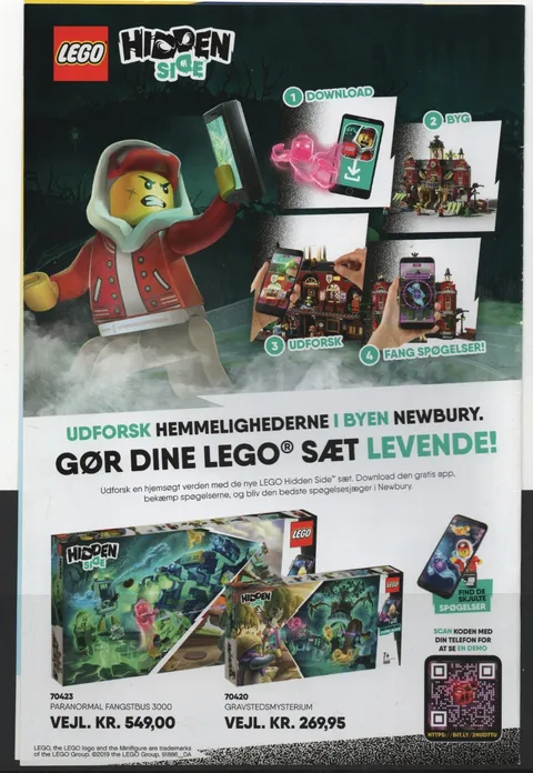 LEGO ADVERTISING INSERTS #  1-2088 # HIDDEN SIDE # 2019 #