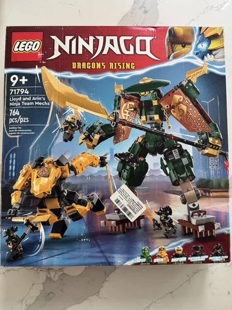 LEGO 71794 Ninjago Lloyd and Arin's Ninja Team Mechs SEALED 764 Pcs *NEW* SEALED