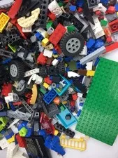About 6 POUNDS lbs of LEGOS Mixed Loose Lot Bulk Multi Color Unisex Boy Girl