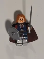 LEGO - Boromir lor014 Minifigure - Lord Of The Rings From 9473 Mines of Moria