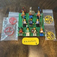LEGO Classic Castle Minifigures and Accessories Blacksmith, Falcons, Knights Lot