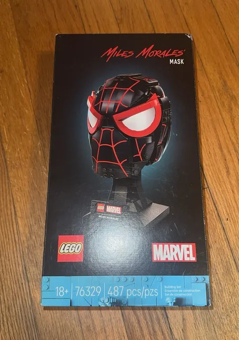 LEGO Marvel Miles Morales Mask 76329 Spider-Man Helmet
