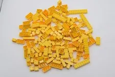 Genuine LEGO Yellow Bricks Lot 11.7 oz Pre Sorted 2x2 2x4 2x6 2x8 Bulk