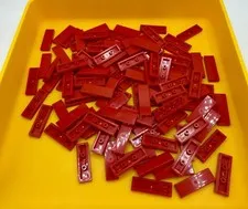 LEGO Lot of Red 1x3 Tiles inv.645
