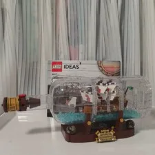 LEGO 92177 Ideas Ship in a Bottle 953 pcs -丨With  Instruction丨No box！