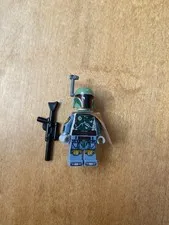 Lego Star Wars Boba Fett - Pauldron, Helmet, Jet Pack, Printed Arms and Legs
