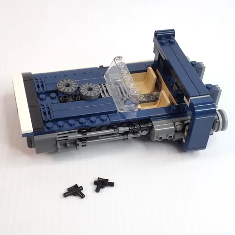 LEGO Star Wars Han Solo's Landspeeder BUILD w/Guns (75209) ASSEMBLED